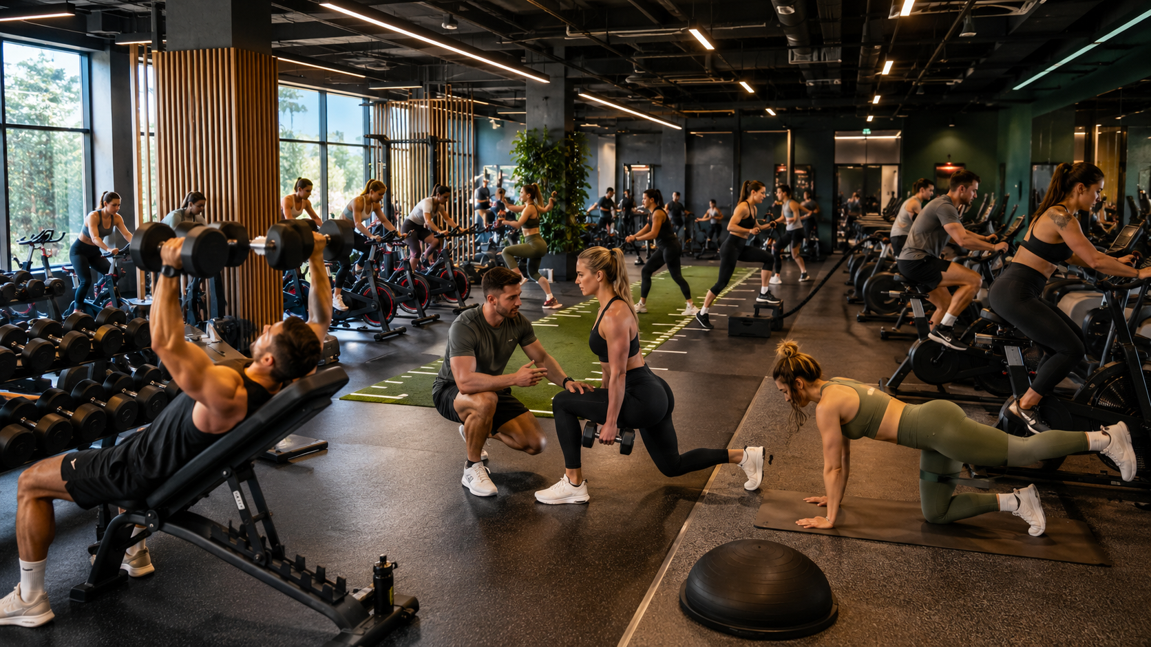 Krachttraining en begeleiding bij SuperFit